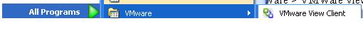 vmware client setup