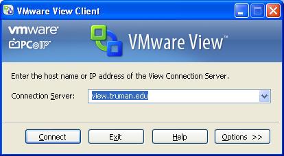vmware client setup